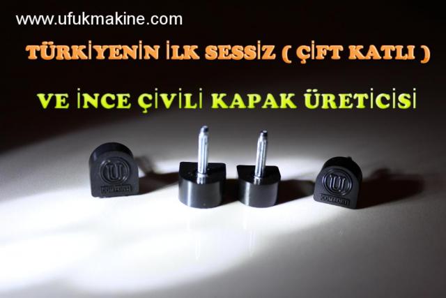 SİYAH ÇİVİLİ ÖKÇE KAPAGI - 2 NO ÖKÇE KAPAĞI 